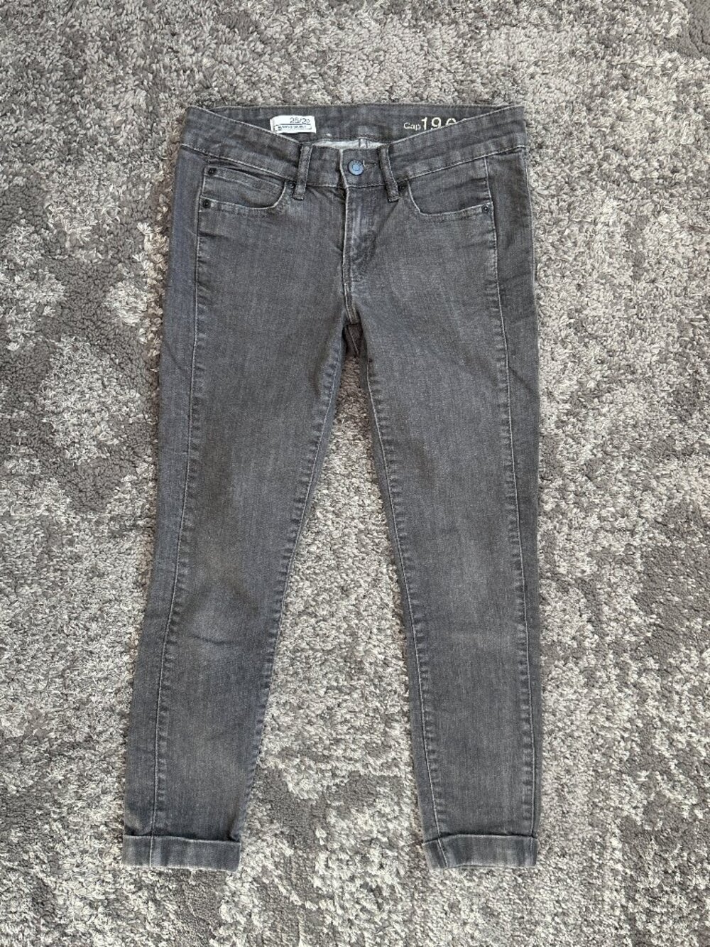 Gap Gray Capri Jeans 2P Womens